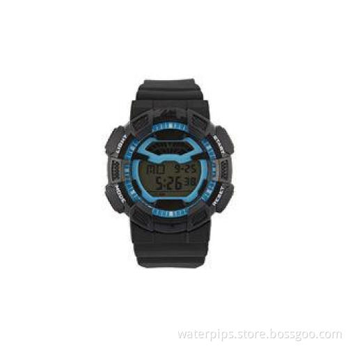 Stainless Steel Back Water Resistance Analog Digital Watche